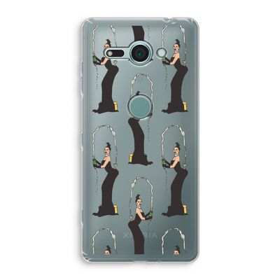 Pop Some Kim: Sony Xperia XZ2 Compact Transparant Hoesje