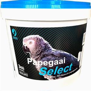 HARECO PAPEGAAI SELECT MET PELLETS 3 KG