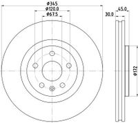 Remschijf 8DD355132621