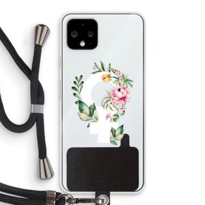 Venus: Pixel 4 Transparant Hoesje met koord