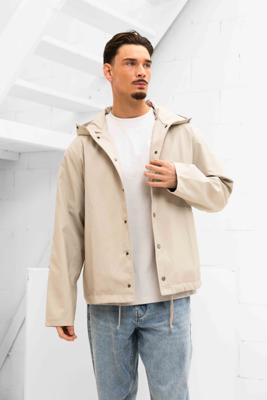 Croyez Windbreaker Heren Lichtgrijs - Maat L - Kleur: Lichtgrijs | Soccerfanshop