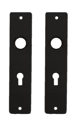 AMI Kortschild 180x41 PC55 - alu/zwart