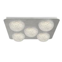 Searchlight Design plafondlampCelestia 5-lichts grijs - 32511-5SI