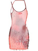 GCDS robe courte Sita Drops - Orange GCDS robe courte Sita Drops - Orange
