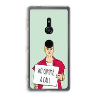 Gimme a call: Sony Xperia XZ2 Transparant Hoesje