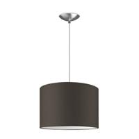 Home Sweet Home hanglamp Bling met lampenkap, E27, taupe, 30cm