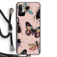 Tiny Bugs: Xiaomi Redmi Note 10 5G Transparant Hoesje met koord