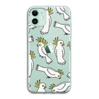 Papegaai: iPhone 11 Transparant Hoesje