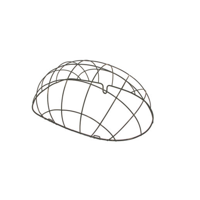 Basil pasja - koepel - 50 cm - zwart