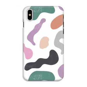 Memphis Shapes: iPhone X Tough Case