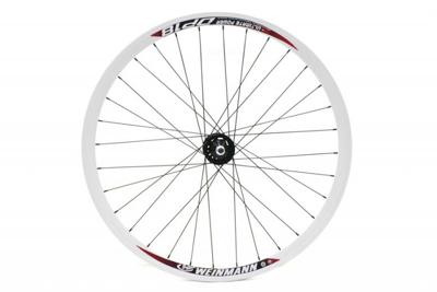 Weinmann DP18 Fixed Gear Achterwiel - Wit/Zwart Weinmann DP18 Fixed Gear Achterwiel - Wit/Zwart