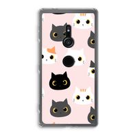 Katten: Sony Xperia XZ2 Transparant Hoesje