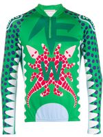 Walter Van Beirendonck Pre-Owned t-shirt Crossed Crocodiles Growl - Vert - thumbnail