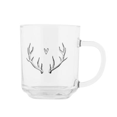 Theeglas 200ml gewei