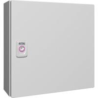 Rittal KX 1555.000 Installatiebehuizing, Wandbehuizing 300 x 300 x 120 Plaatstaal Grijs-wit (RAL 7035) 1 stuk(s)