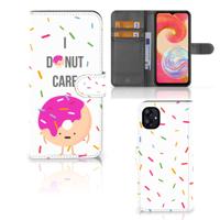 Samsung Galaxy A04e | Book Cover | Donut Roze