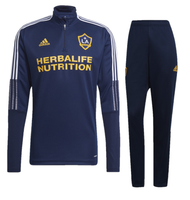 LA Galaxy Trainingspak Senior 2021-2022 - Maat M - Kleur: Blauw | Soccerfanshop - thumbnail