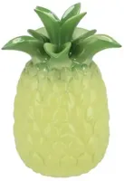 Daan Kromhout Design vaas keramiek pineapple tropical 18x28cm lime