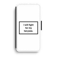 Fight for my fairytale: iPhone XR Flip Hoesje