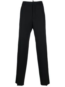 DSQUARED2 pantalon de costume à plaque logo - Noir