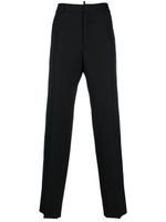 DSQUARED2 pantalon de costume à plaque logo - Noir - thumbnail