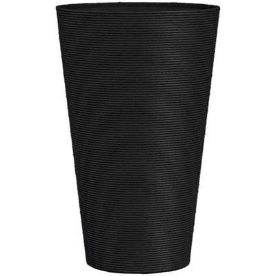 Hoge bloempot - GARDEN ID - Green Care Sense Tall Zwart-Anthr. - 55 cm - 10 jaar garantie - 100% gerecycled - UV- en gelbestendigheid