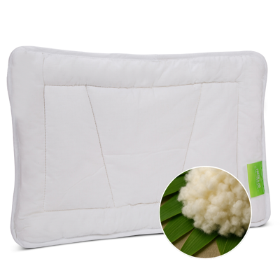 Hoofdkussen Kids - Bamboe - Voor Rug- & Buik- En Zijslaper - Bamboe En Microvezel - Dekbed-Discounter.nl