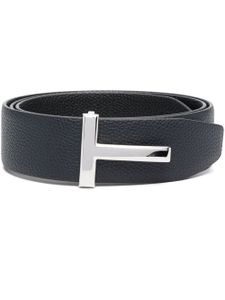 TOM FORD ceinture réversible à logo - Bleu