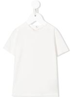 Roberto Cavalli Junior t-shirt à logo imprimé - Blanc