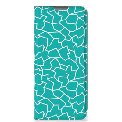 Nokia G50 | Bookcase | Cracks Blue