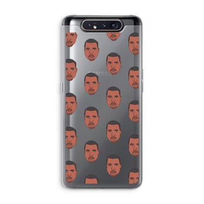 Kanye Call Me?: Samsung Galaxy A80 Transparant Hoesje