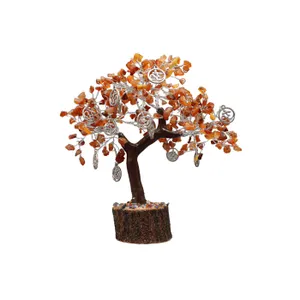 Edelsteenboom Carneool - Spiritualiteit - 18 cm