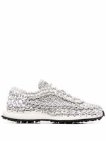 Valentino Garavani baskets en crochet - Gris