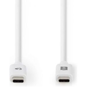 USB 3.1 Cable (Gen2) | USB-C Male - USB-C Male | 1.0 m | White