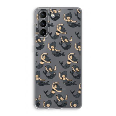 Zeemeermin: Samsung Galaxy S21 Transparant Hoesje