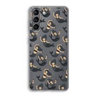 Zeemeermin: Samsung Galaxy S21 Transparant Hoesje