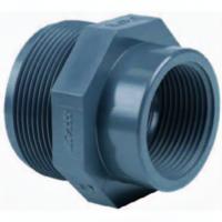 PVC soknipp. 1" bu.dr. x 3/8" bi.dr.PN16