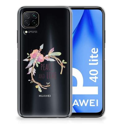 Huawei P40 Lite Telefoonhoesje met Naam Boho Text Huawei P40 Lite Telefoonhoesje met Naam Boho Text