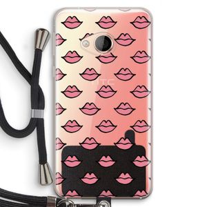 Lipjes: HTC U Play Transparant Hoesje met koord