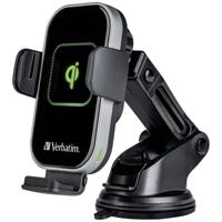 Verbatim FWC-02 Qi Fast Wireless Car Charger 49553 Inductie lader Uitgangen Magnetische aansluiting Zwart