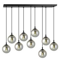 NADUVI Collection Glazen hanglamp eetkamer Cosmo 9-lichts