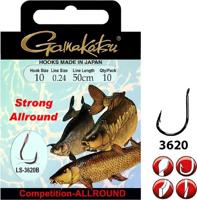 Gamakatsu G-3620B Allround Strong 50cm #10 0,24mm