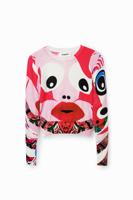 Trui met gezichten M. Christian Lacroix - RED - S