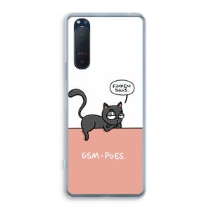 GSM poes: Sony Xperia 5 II Transparant Hoesje