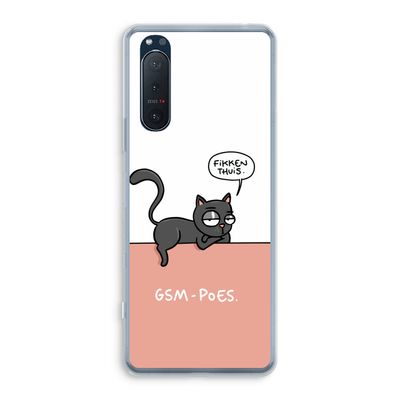 GSM poes: Sony Xperia 5 II Transparant Hoesje