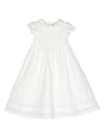 Ermanno Scervino Junior robe longue à ceinture brodée - Blanc