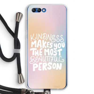 The prettiest: Honor 10 Transparant Hoesje met koord