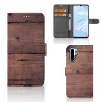 Huawei P30 Pro | Book Style Case | Old Wood