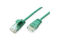 ROLINE GREEN UTP patchkabel Cat.6A (Class EA), LSOH, extra dun, groen, 0,15 m - thumbnail