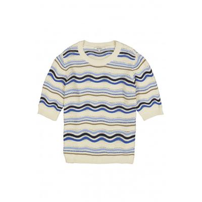 Garcia - Wit | unisex | Trui | Wit | L | regular | Kamst mode